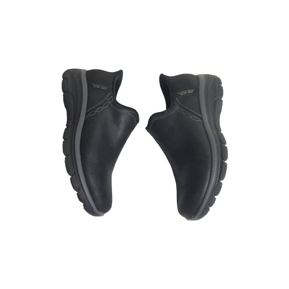 Skechers Hands Free Slip Ins Easy Going Shoes Women Black Comfort Size 9 M - Picture 7 of 9